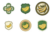 Vintage Banana Label Printable, an Illustration by SinaCreation (Thumbnail 3 of 6)