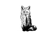 Fox Forest Silhouette Vector Bundle, an Illustration by Creativeshirt (Thumbnail 15 of 31)