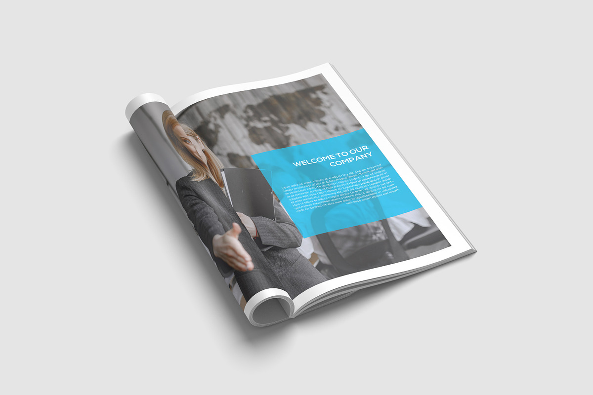 Corporate Brochure Template, a Brochure Template by Template Shop (Photo 2 of 11)
