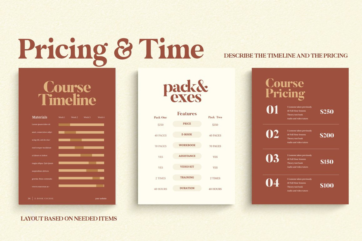 2in1 Bundle eBook + Workbook CANVA, a Magazine Template by Eviory (Photo 33 of 38)