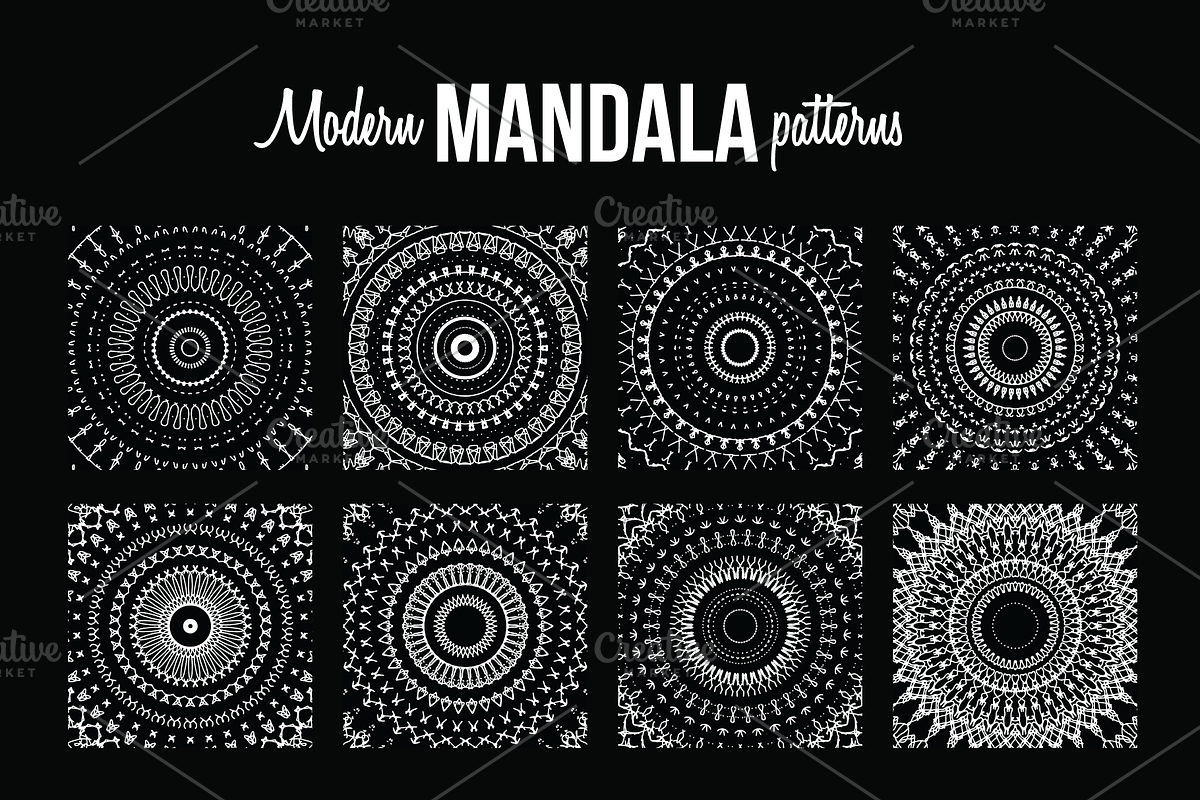 Modern mandala collection, an Illustration by The Odd Seed (Photo 9 of 27)