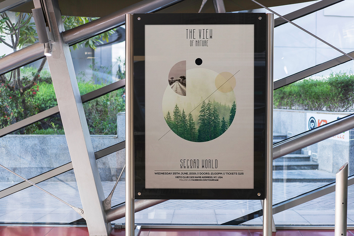 City Advertising MockUps Set, a Print Template by Dikarte.Store (Photo 10 of 20)