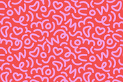 Colorful doodle seamless patterns, a Pattern Graphic by Good Studio (Thumbnail 4 of 13)
