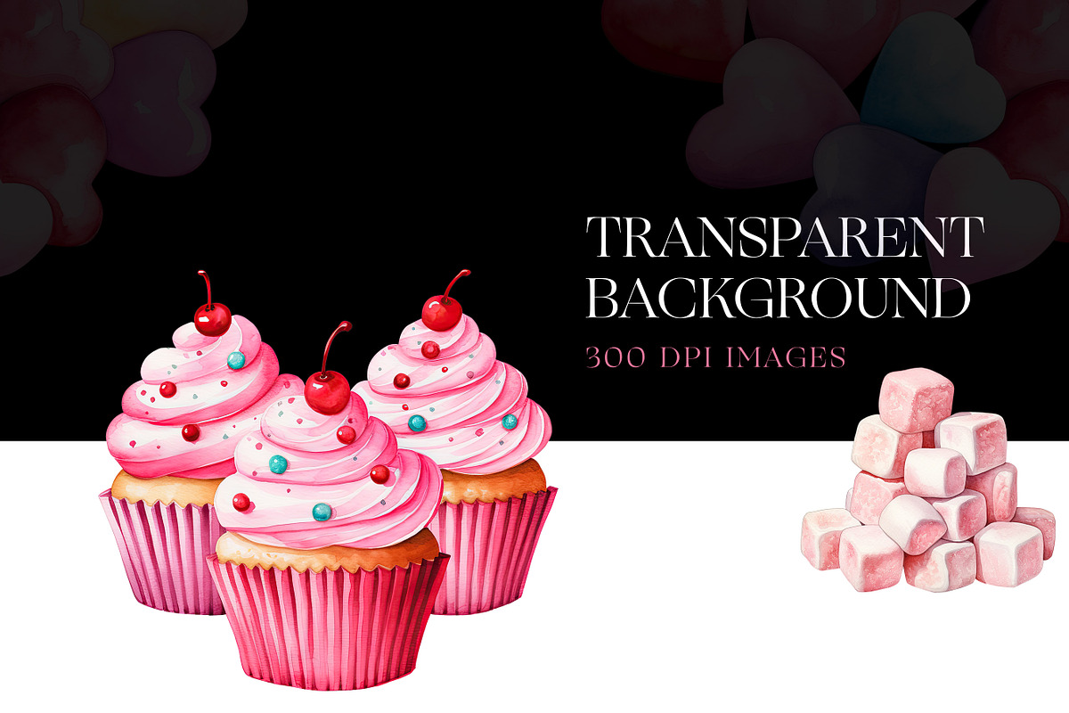 Watercolor Candy Clipart, Sweets, a Food Illustration by BrushstrokeArtGB (Photo 5 of 9)