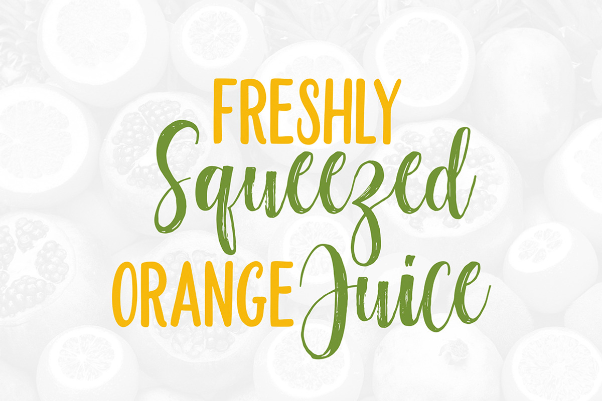 Hottemp Brush - Font Duo preview 5