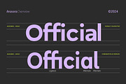 RNDI Anasera, a Sans Serif Font by RNDI Type Foundry (Thumbnail 2 of 10)