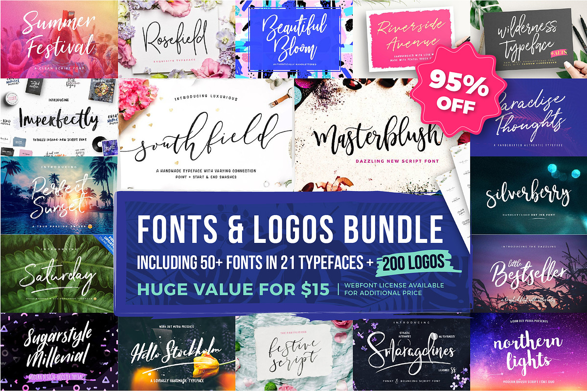 Typographer's Dream Box + 200 Logos