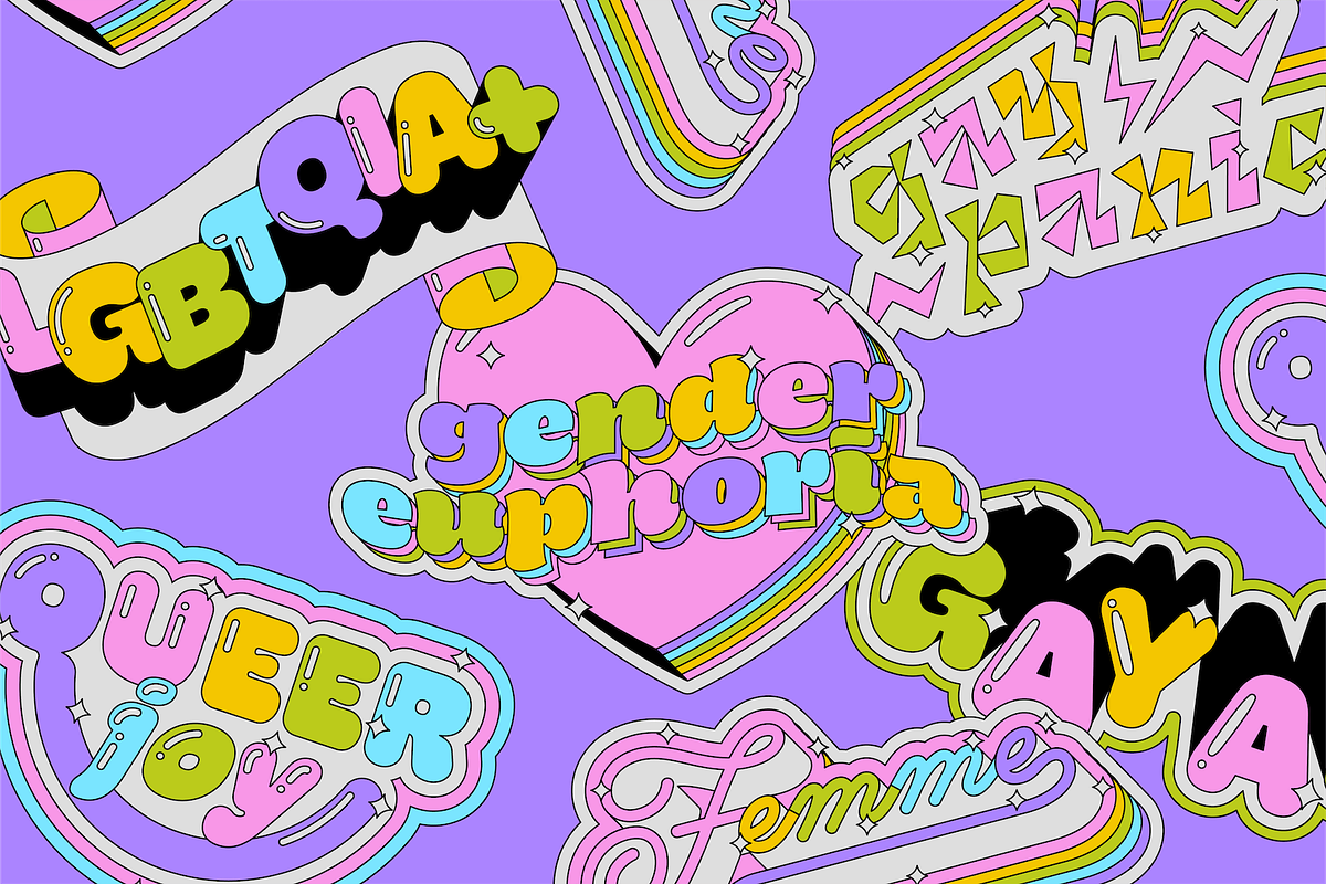 Expressions Pride Pack, an Object Graphic by typogriff (Photo 3 of 4)