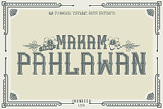 Artdeco (family font), a Serif Font by inumocca_type (Thumbnail 5 of 5)