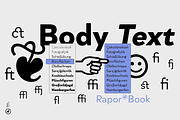 Rapor Grotesque - 20 Fonts, a Sans Serif Font by Hurufatfont (Thumbnail 14 of 15)