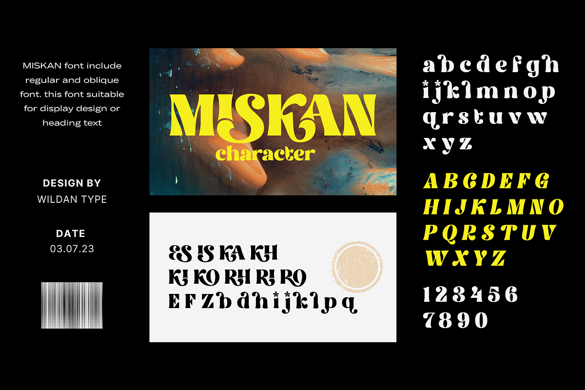 Miskan, a Serif Font by Wildan Type (Photo 7 of 7)