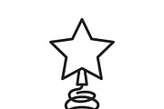 45 Christmas Tree Decorating Icons, an Outline Icon by adenpinkstore (Thumbnail 6 of 22)
