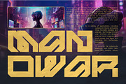 Moxin - Futuristic Font, a Font by Koplexs Studio (Thumbnail 2 of 10)