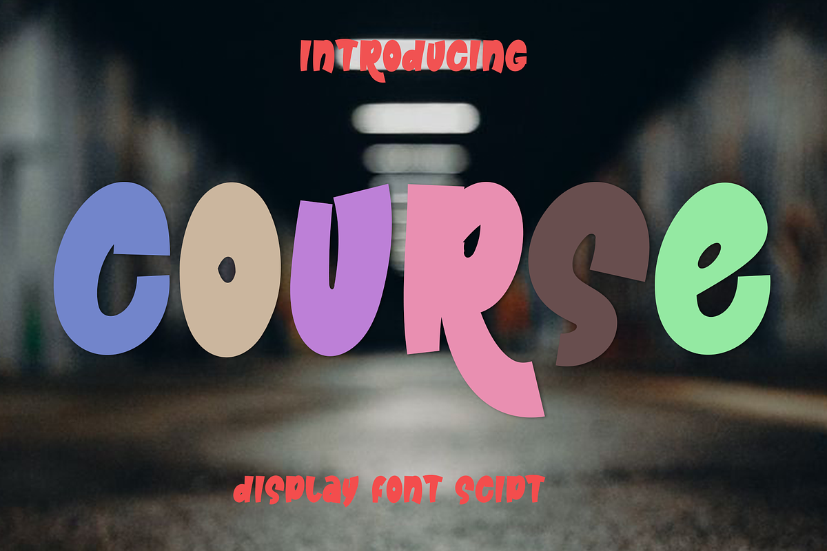Course, a Script Font by InermediaSTUDIO (Photo 1 of 8)