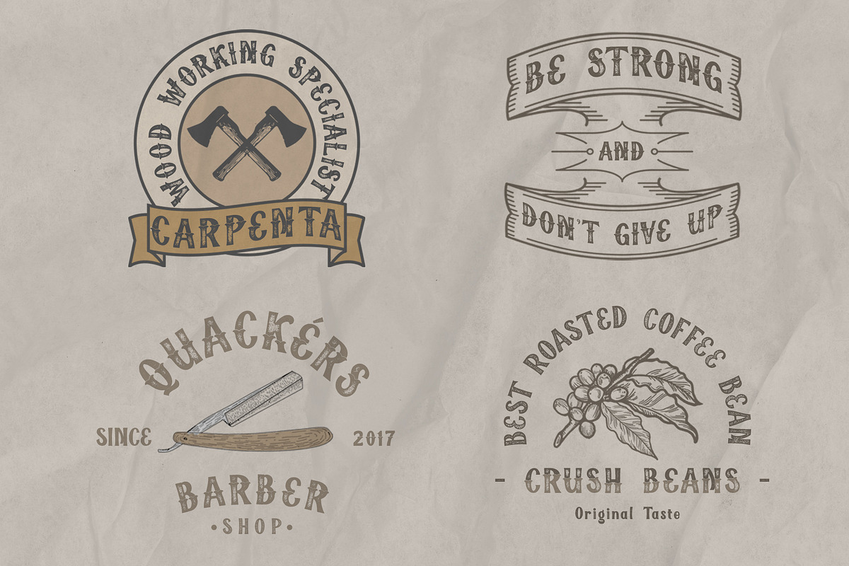 Qallégro | Original Handcrafted Font preview 8
