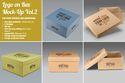 5 Photorealistic Logo on Box Mockups, a Product Mockup by Illusiongraphic (Thumbnail 1 of 5)