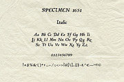 Specimen 1651: Vintage Font Family, a Serif Font by Mneme (Thumbnail 12 of 14)