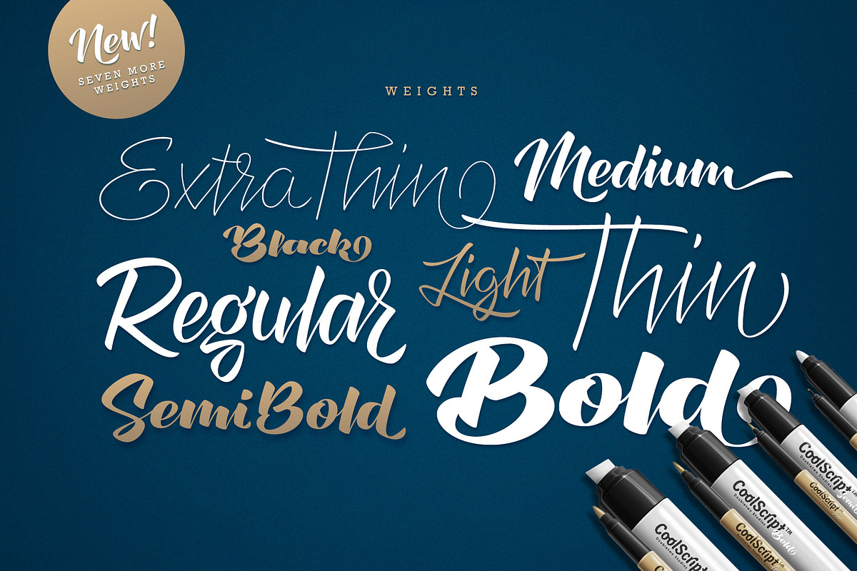 XXII CoolScript - Font Family, a Handwritten Font by Doubletwo Studios (Photo 13 of 13)