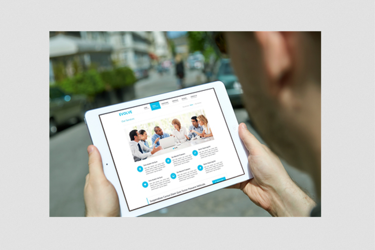 EVOLVE - Responsive HTML Template, a HTML Template by alphawd (Photo 3 of 4)