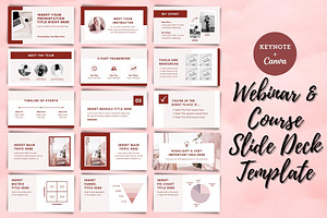 Webinar & Course Slide Deck Template