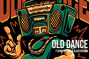 Old Dance Illustration, an Object Illustration by badsyxn (Thumbnail 1 of 5)