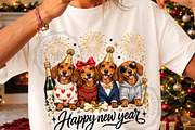 Happy New Year 2027 PNG Bundle, a Seasonal Illustration by OK Design (Thumbnail 2 of 6)