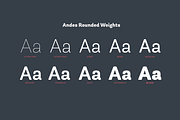 Andes Rounded, a Sans Serif Font by Latinotype (Thumbnail 4 of 5)