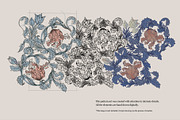 William Morris Style Pattern&Element, a Pattern Graphic by Varvara Gorbash (Thumbnail 4 of 10)