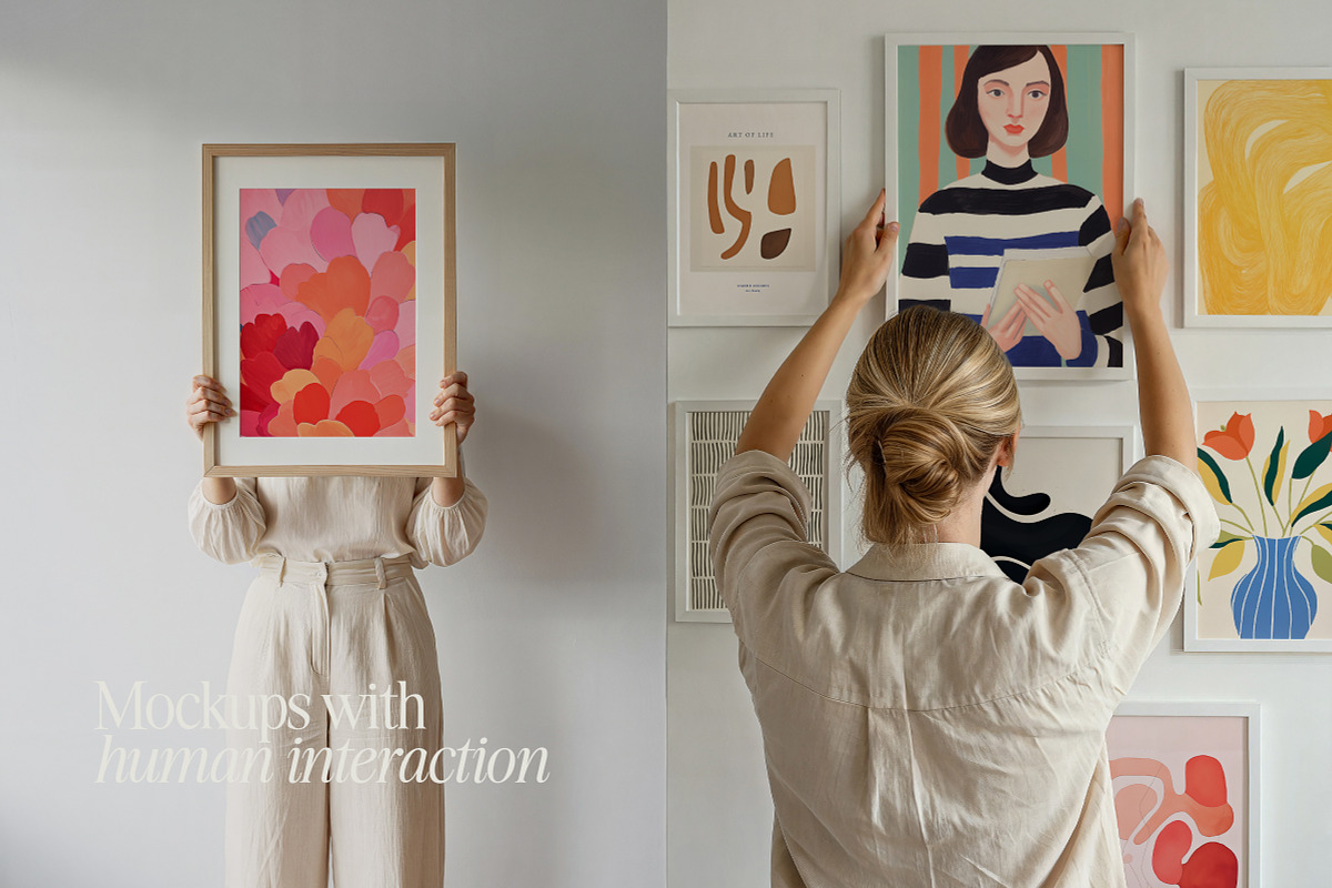 Chiara Frame Mockup Bundle, a Household Mockup by Salt Color Studio (Photo 16 of 19)