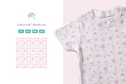 Cottagecore Floral Seamless Patterns, a Pattern Graphic by jessicamdesign (Thumbnail 3 of 6)