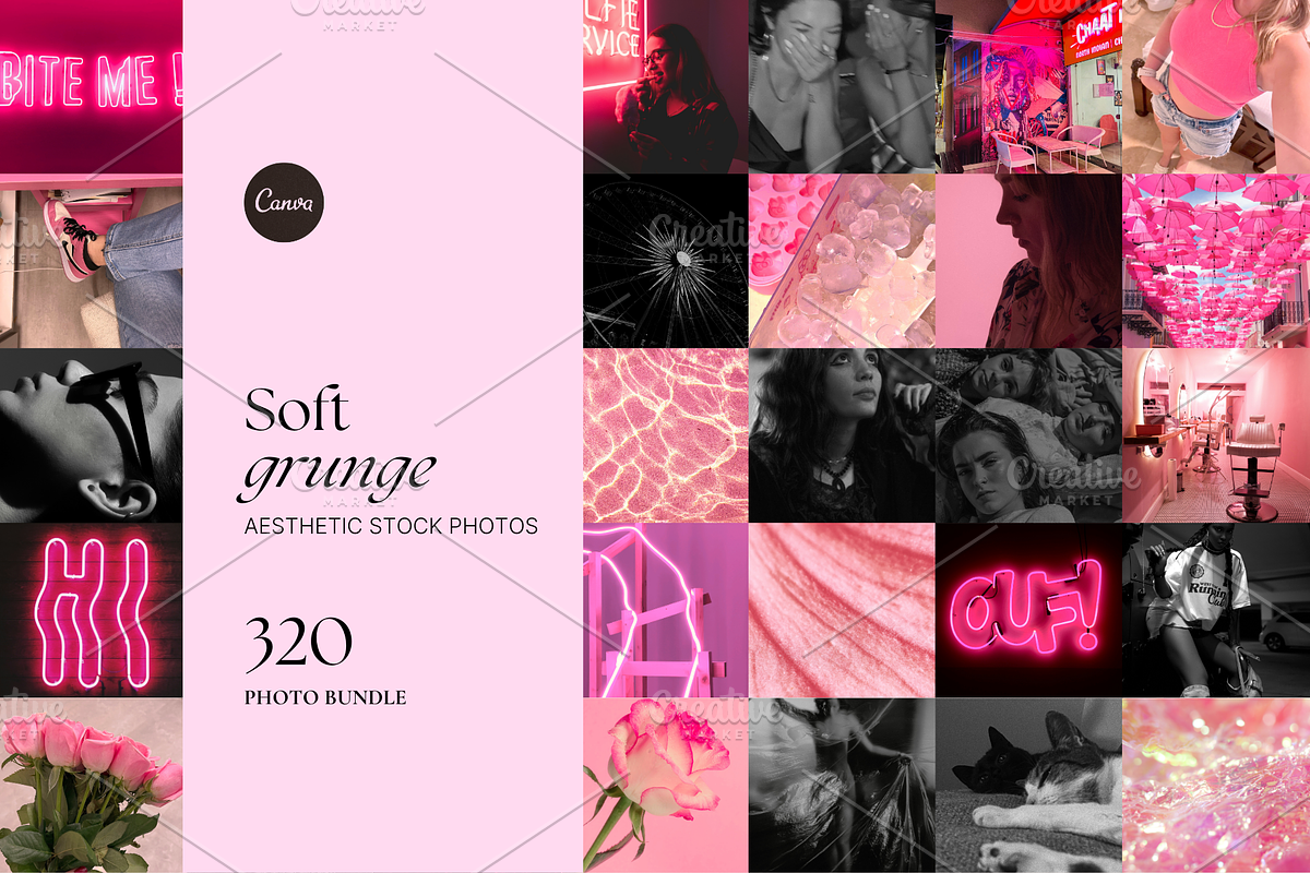 Soft Grunge Stock Photo Bundle, a Beauty & Fashion Photo by The Flossy Finch (Photo 1 of 11)