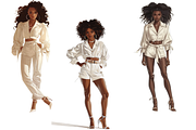 Black Girl in White Clothes PNG, a Person Illustration by Mash Mash Stickers (Thumbnail 4 of 9)