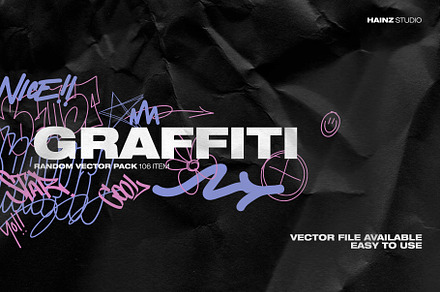 Graffiti Vector Pack - 106 Item