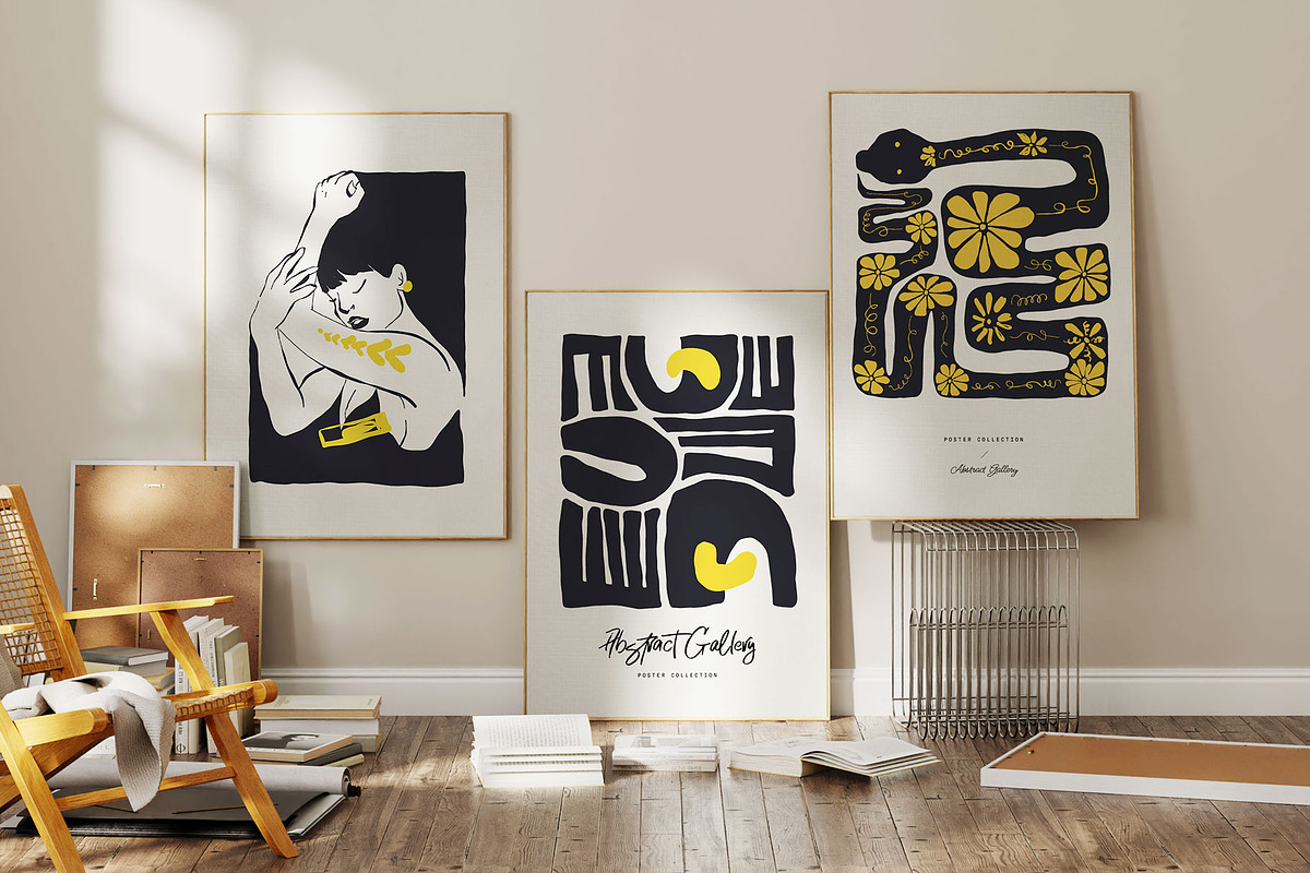 Modern Art | Creator Kit, an Object Graphic by KetteCreate (Photo 15 of 18)