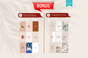 Yoga Bundle - Social Media Templates