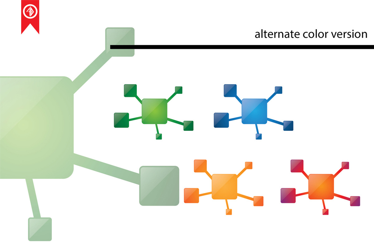 Network / Metadata - Logo Template, a Branding & Logo Template by Artha Desain (Photo 4 of 7)
