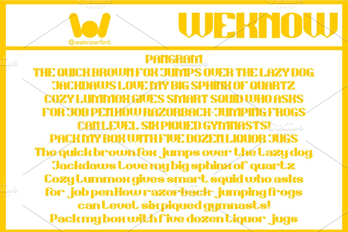 Happy Day font, a Sans Serif Font by weknow (Photo 6 of 8)