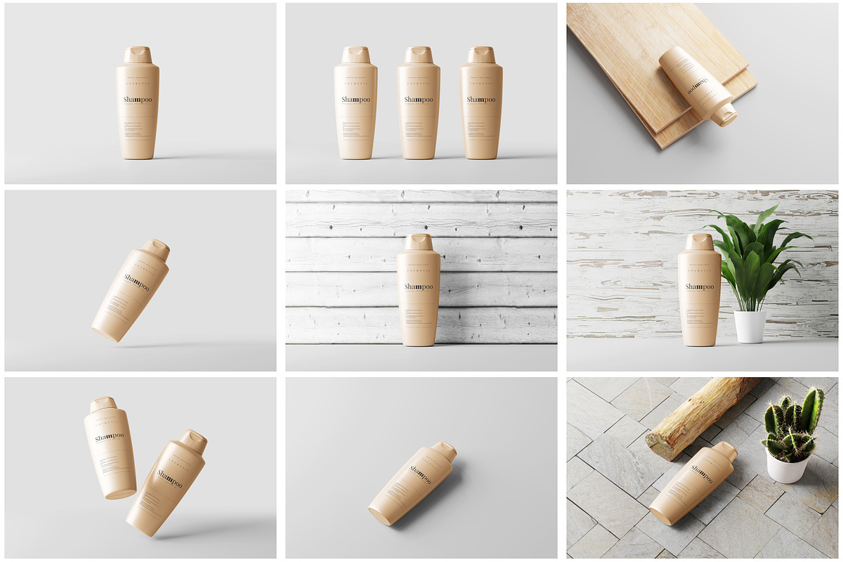 The Ultimate Bottle Mockup Bundle, a Cups & Container Mockup by pmvch (Photo 9 of 85)