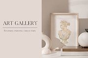 Art gallery. Painting collection., an Illustration by Anyuka (Thumbnail 1 of 8)