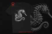 10 Bundle Dark Art Seahorse Sea, an Illustration by Morspective (Thumbnail 2 of 7)