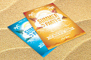 Summer Party Flyer Template v2, a Flyer Template by Briell Design (Thumbnail 3 of 3)