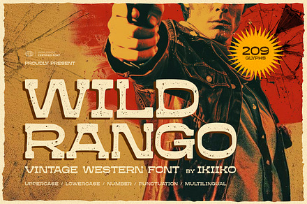 Wild Rango - Vintage Western Font