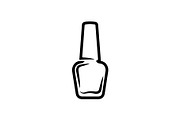 Nail Polish Bottle Silhouettes, an Object Graphic by yasushie (Thumbnail 14 of 14)