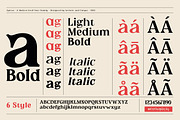 Epicus - Serif font family, a Font by Artistic & Unique (Thumbnail 3 of 14)