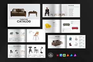 Product Catalog Template Landscape, a Brochure Template by Spark_Creative