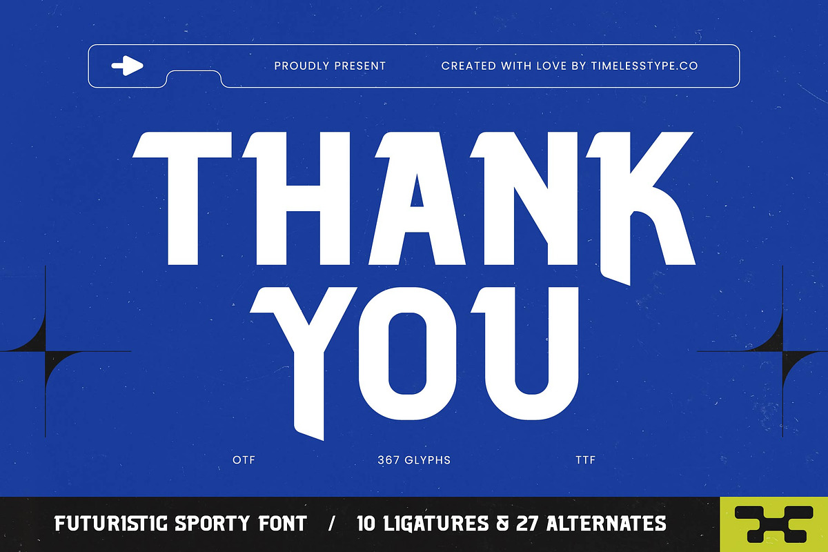Hector Raxion Futuristic Sport Font, a Sans Serif Font by timelesstype.co (Photo 20 of 20)