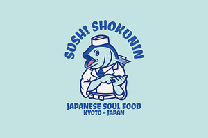 Sushi Shokunin Logo Template, a Branding & Logo Template by Kreasi Malam