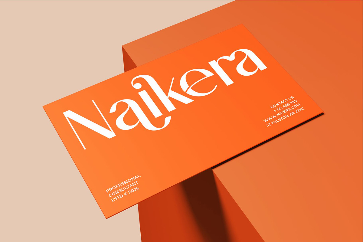 Megiko Modern Minimalist Sans Serif, a Sans Serif Font by Ermedia Studio (Photo 9 of 10)