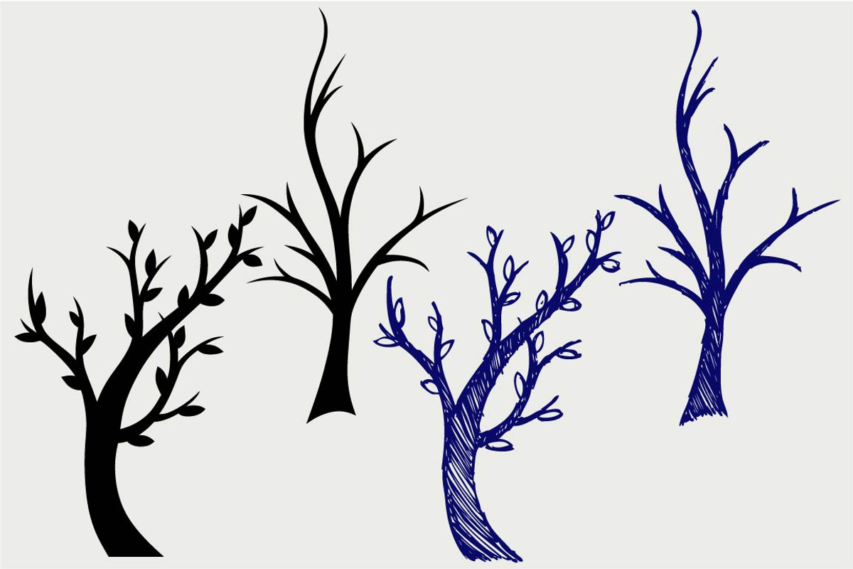 Set tree SVG, an Icon by LineworkStock