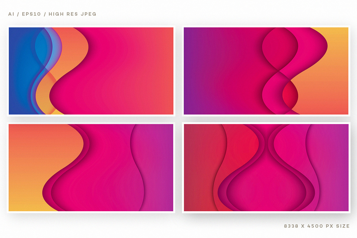 Landing Page Gradients, a Texture Graphic by Polar Vectors (Photo 6 of 12)